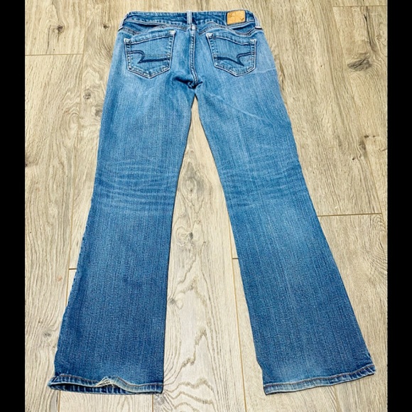 American Eagle Blue Jeans Size 0 Short Stretch RN 54485 - Picture 2 of 13